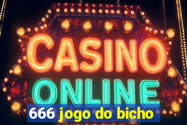 666 jogo do bicho